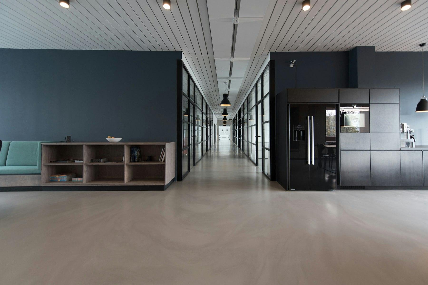 Quiet workplace interior — considered, uncluttered space